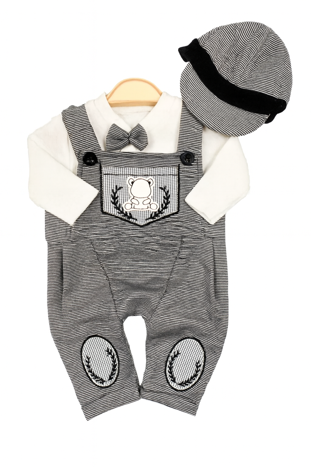 Baby Outfit with Overall Set