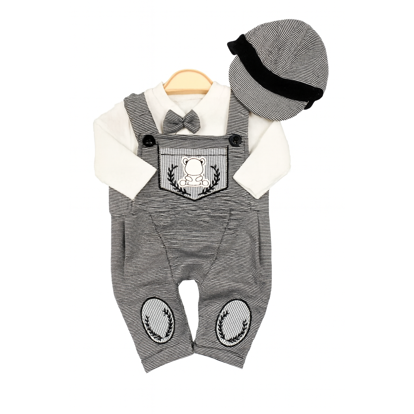 Baby Outfit with Overall Set