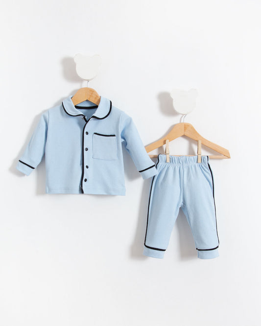 Unisex Baby Top and Bottom Pajama Set