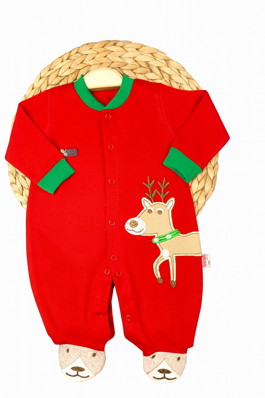 Xmas Overall with Reindeer