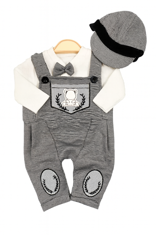 Baby Outfit with Overall Set