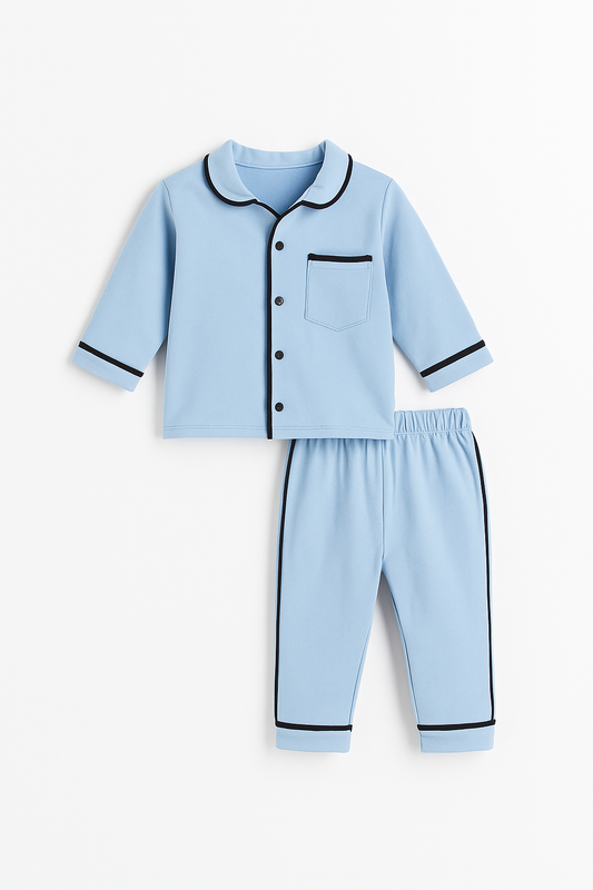 Unisex Baby Top and Bottom Pajama Set