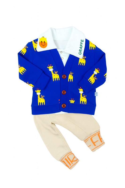 Giraffe Cardigan Pant Set