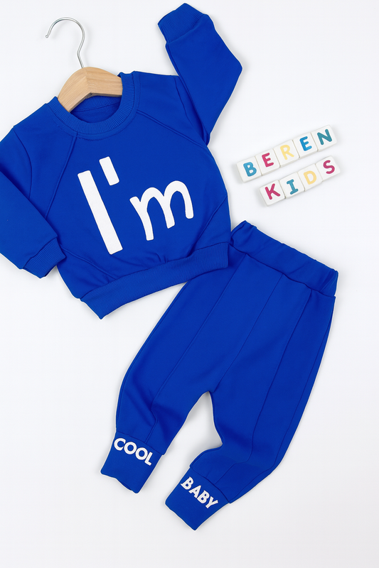Sweatshirt Pant Set Blue