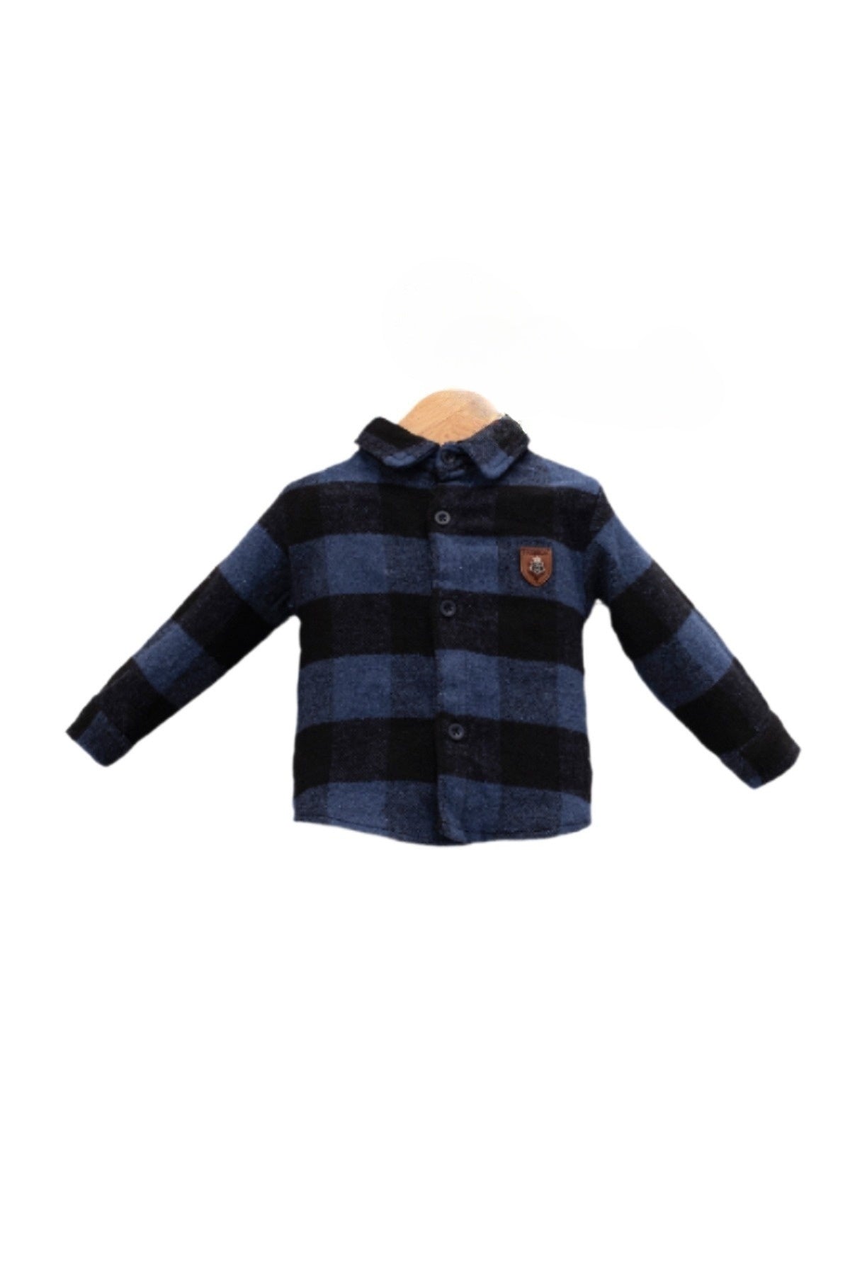 Bow Tie Plaid Stylish Baby Top and Bottom Set