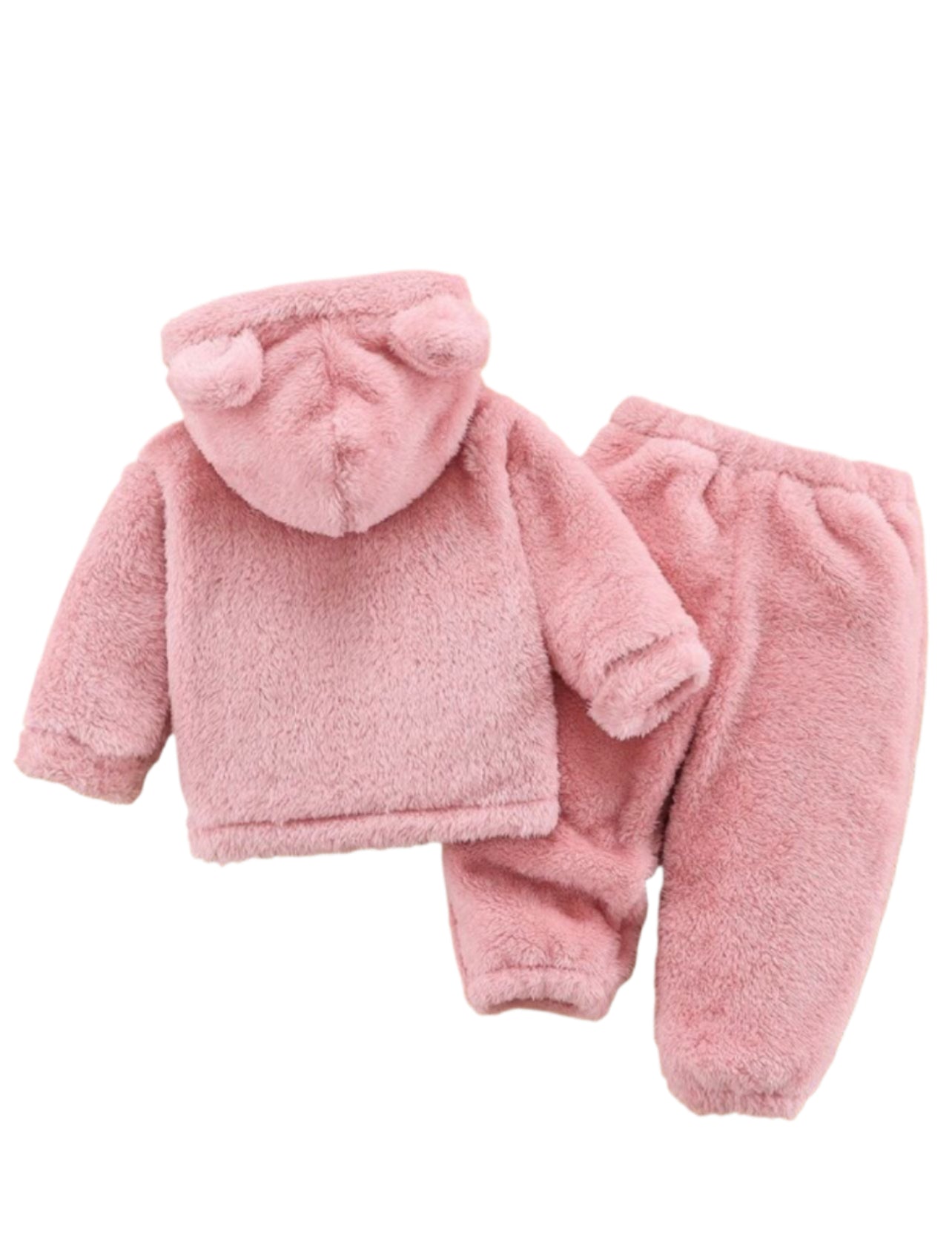 Unisex Plush Kids Top and Bottom Welsoft Set